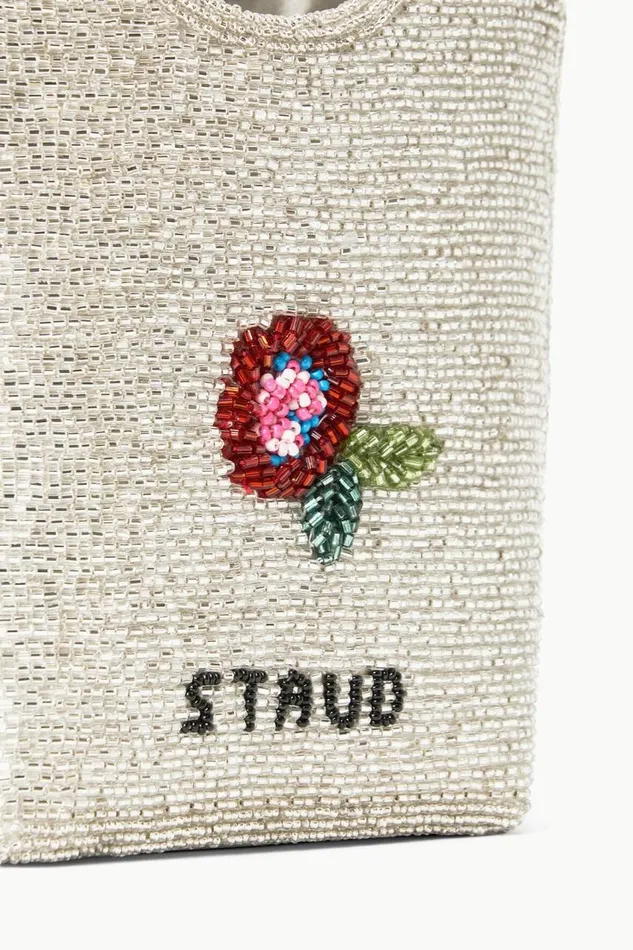 STAUD Crossbody Women STAUD ZOE BEADED BAG DIAMOND ROSE STAUD Crossbody Women STAUD ZOE BEADED BAG DIAMOND ROSE