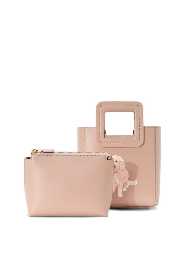 STAUD Custom Handbags Women STAUD CUSTOM MINI SHIRLEY LEATHER BAG BLUSH STAUD Custom Handbags Women STAUD CUSTOM MINI SHIRLEY LEATHER BAG BLUSH