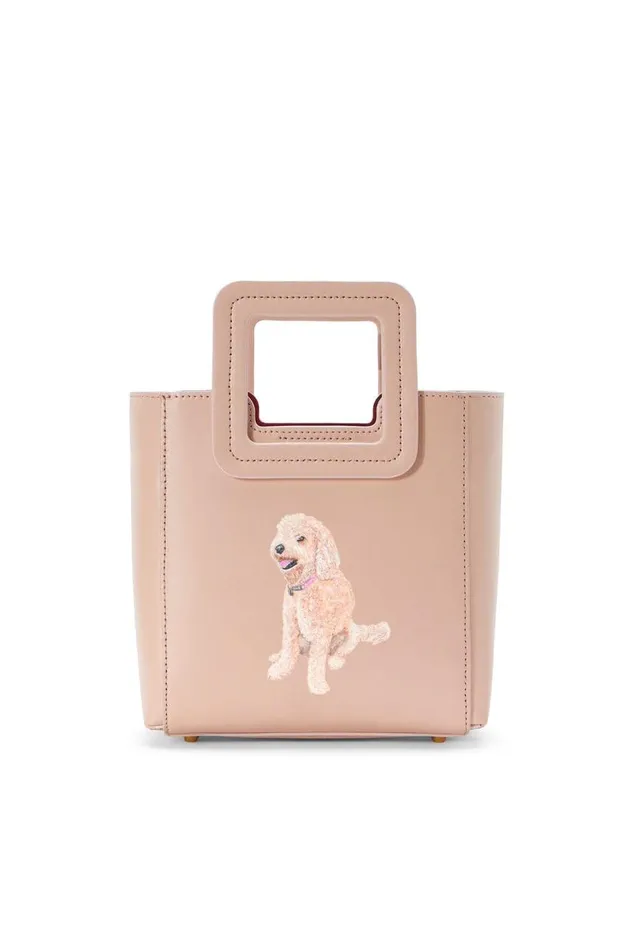 STAUD Custom Handbags Women STAUD CUSTOM MINI SHIRLEY LEATHER BAG BLUSH STAUD Custom Handbags Women STAUD CUSTOM MINI SHIRLEY LEATHER BAG BLUSH