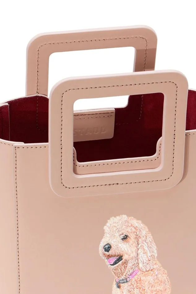 STAUD Custom Handbags Women STAUD CUSTOM MINI SHIRLEY LEATHER BAG BLUSH STAUD Custom Handbags Women STAUD CUSTOM MINI SHIRLEY LEATHER BAG BLUSH