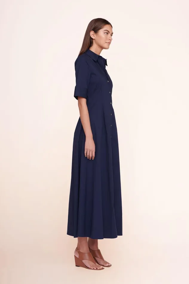 STAUD Dresses Women STAUD JOAN MAXI DRESS NAVY STAUD Dresses Women STAUD JOAN MAXI DRESS NAVY