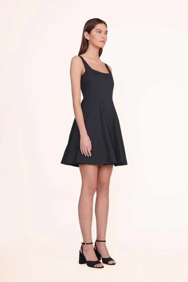 STAUD Dresses Women STAUD MINI WELLS DRESS BLACK STAUD Dresses Women STAUD MINI WELLS DRESS BLACK