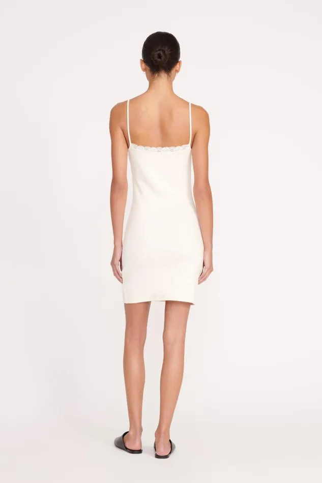 STAUD Dresses Women STAUD TESSA DRESS IVORY STAUD Dresses Women STAUD TESSA DRESS IVORY