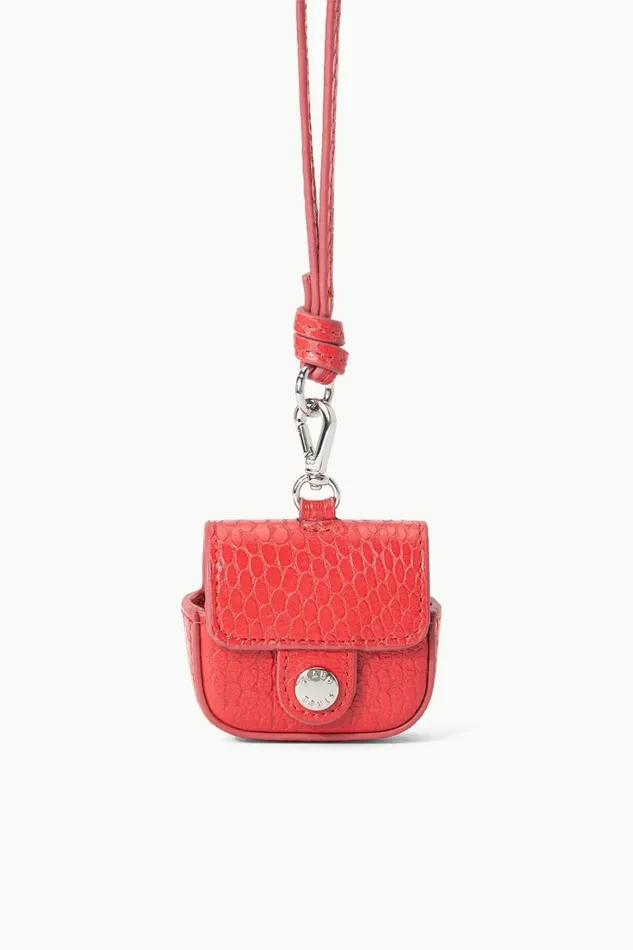 STAUD Necklaces Women STAUD AIRPOD CASE RED ROSE