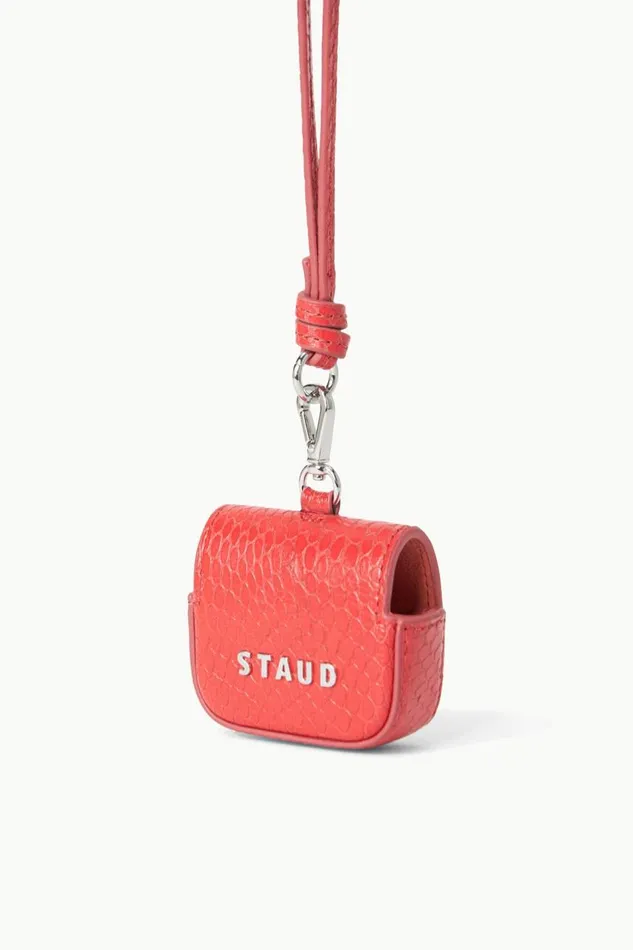 STAUD Necklaces Women STAUD AIRPOD CASE RED ROSE STAUD Necklaces Women STAUD AIRPOD CASE RED ROSE