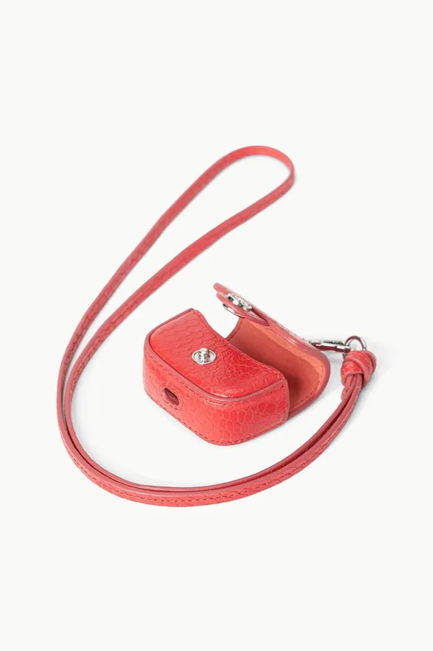 STAUD Necklaces Women STAUD AIRPOD CASE RED ROSE STAUD Necklaces Women STAUD AIRPOD CASE RED ROSE