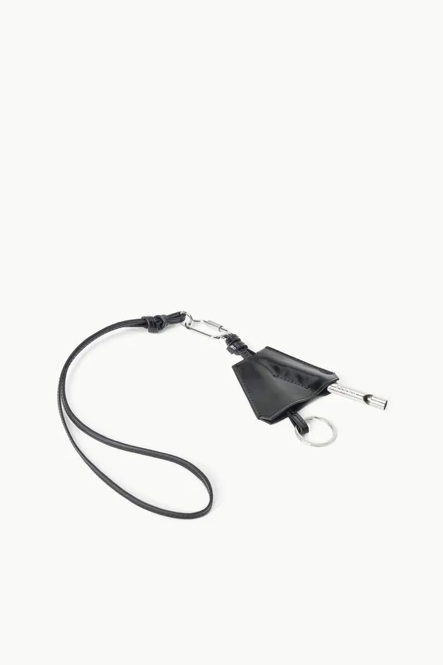 STAUD Necklaces Women STAUD SAFETY WHISTLE KEY FOB BLACK STAUD Necklaces Women STAUD SAFETY WHISTLE KEY FOB BLACK