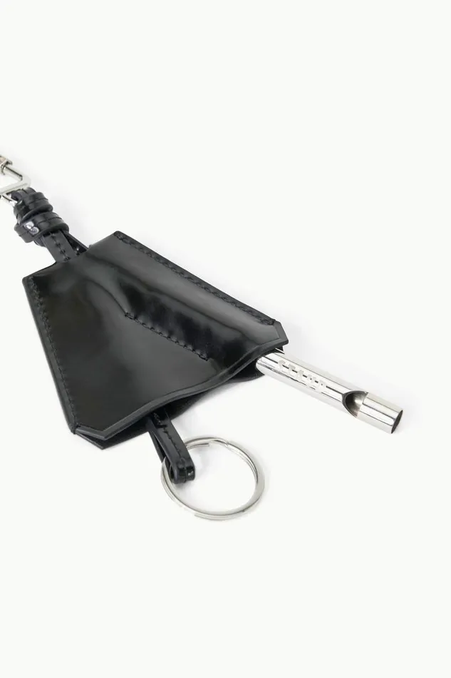 STAUD Necklaces Women STAUD SAFETY WHISTLE KEY FOB BLACK STAUD Necklaces Women STAUD SAFETY WHISTLE KEY FOB BLACK