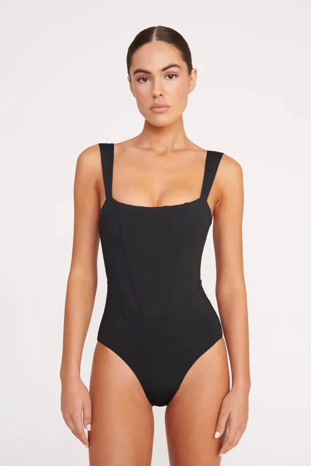 STAUD One Pieces Women STAUD ADELAIDE ONE PIECE BLACK