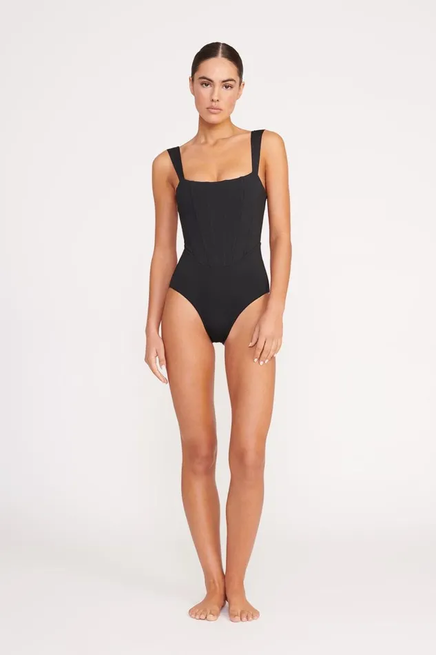 STAUD One Pieces Women STAUD ADELAIDE ONE PIECE BLACK STAUD One Pieces Women STAUD ADELAIDE ONE PIECE BLACK
