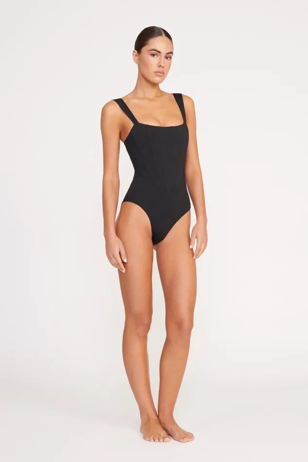 STAUD One Pieces Women STAUD ADELAIDE ONE PIECE BLACK STAUD One Pieces Women STAUD ADELAIDE ONE PIECE BLACK