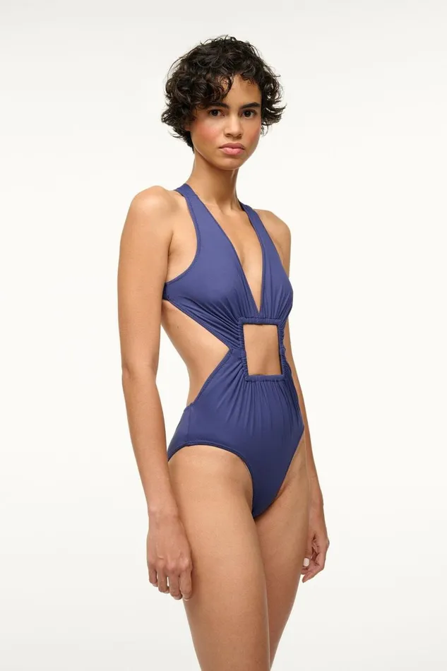 STAUD One Pieces Women STAUD LIBERTY ONE PIECE NAVY STAUD One Pieces Women STAUD LIBERTY ONE PIECE NAVY