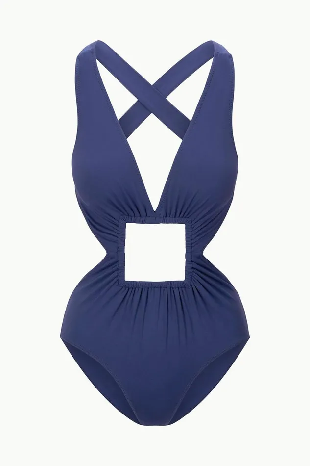 STAUD One Pieces Women STAUD LIBERTY ONE PIECE NAVY STAUD One Pieces Women STAUD LIBERTY ONE PIECE NAVY