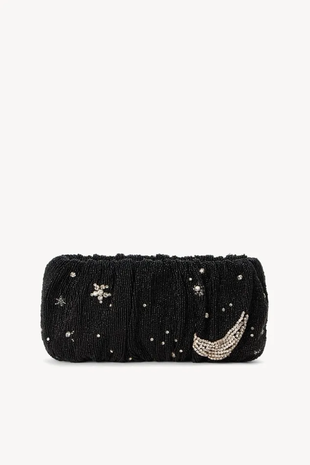 STAUD Shoulder Women BEADED BEAN BAG STARRY NIGHT STAUD Shoulder Women BEADED BEAN BAG STARRY NIGHT