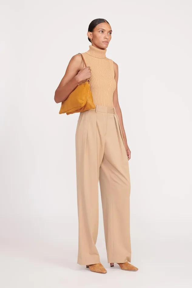 STAUD Shoulder Women STAUD VIVI SHOULDER BAG TAN STAUD Shoulder Women STAUD VIVI SHOULDER BAG TAN