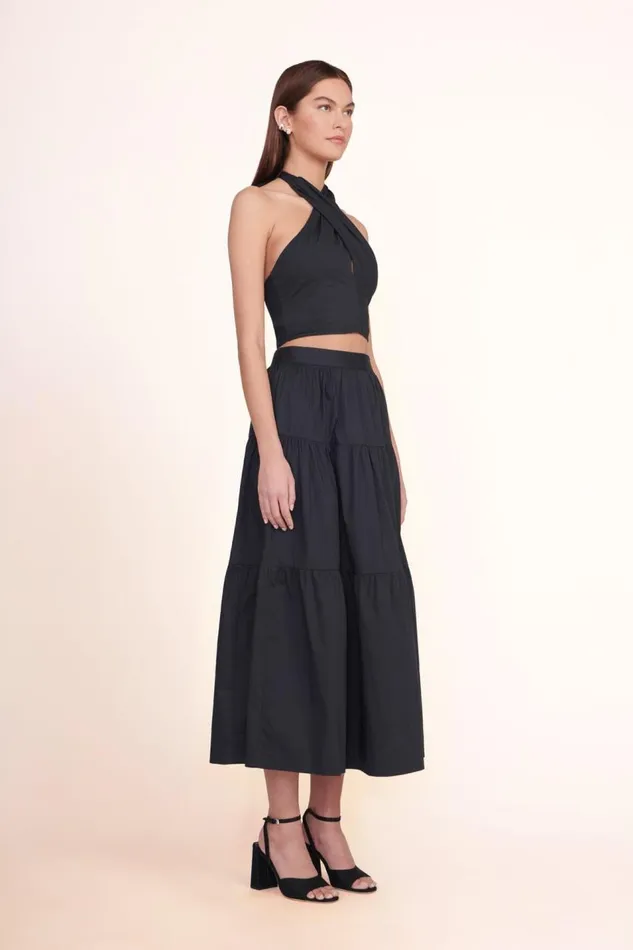 STAUD Skirts Women STAUD SEA SKIRT BLACK STAUD Skirts Women STAUD SEA SKIRT BLACK