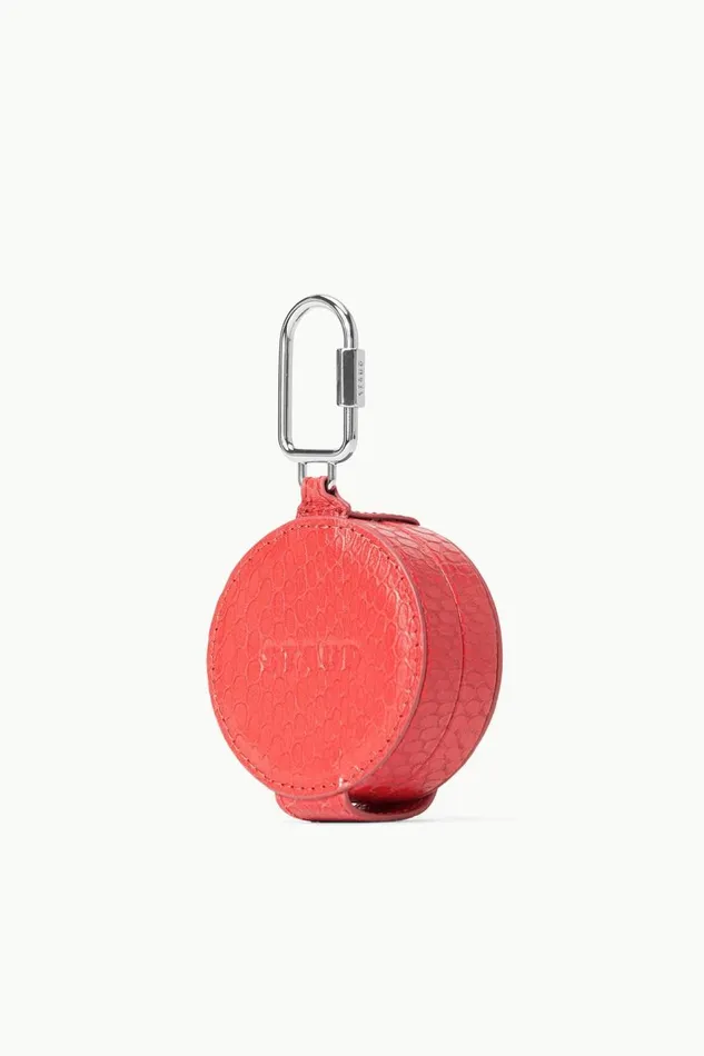 STAUD Small Leather Goods Women STAUD PILL CASE RED ROSE STAUD Small Leather Goods Women STAUD PILL CASE RED ROSE