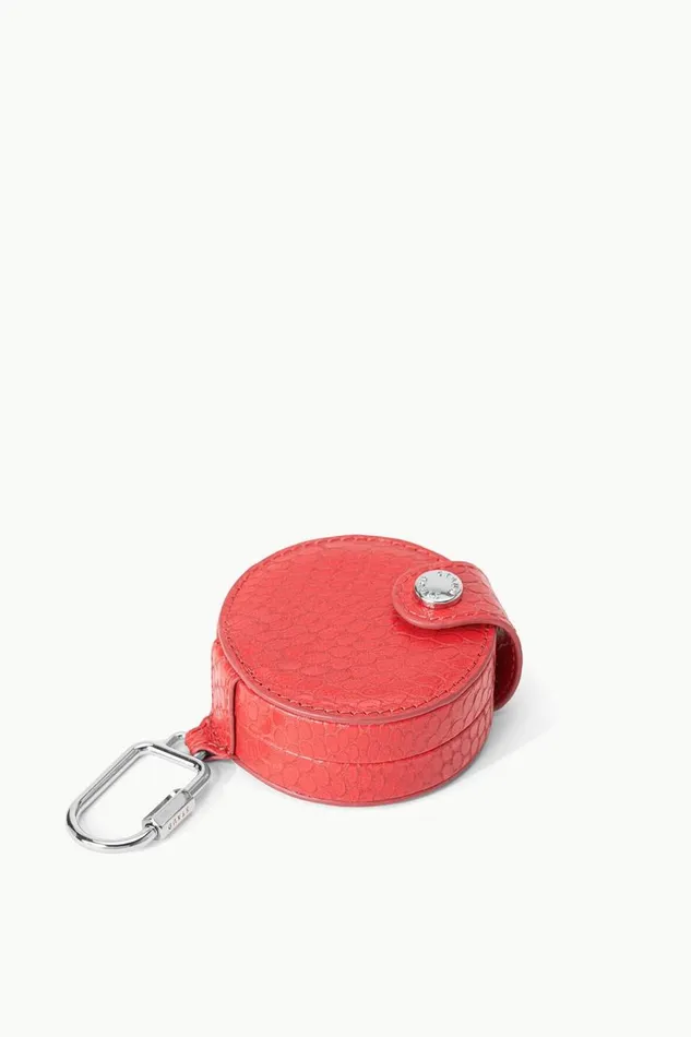 STAUD Small Leather Goods Women STAUD PILL CASE RED ROSE STAUD Small Leather Goods Women STAUD PILL CASE RED ROSE