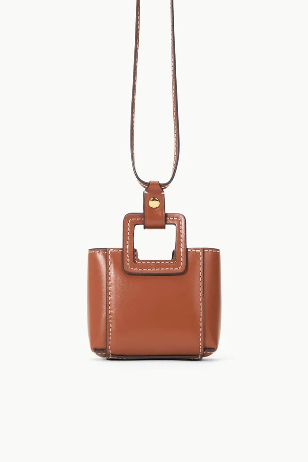 STAUD Small Leather Goods Women STAUD SHIRLEY MICRO NECKLACE TAN STAUD Small Leather Goods Women STAUD SHIRLEY MICRO NECKLACE TAN