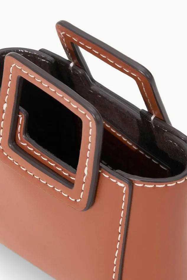 STAUD Small Leather Goods Women STAUD SHIRLEY MICRO NECKLACE TAN STAUD Small Leather Goods Women STAUD SHIRLEY MICRO NECKLACE TAN