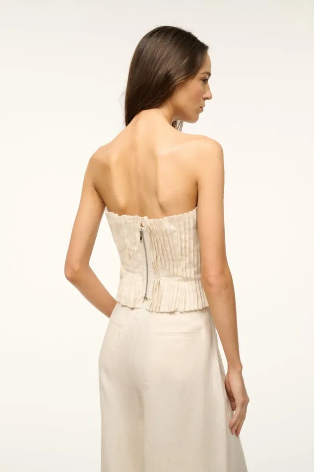 STAUD Tops Women STAUD PARMA TOP NATURAL STAUD Tops Women STAUD PARMA TOP NATURAL