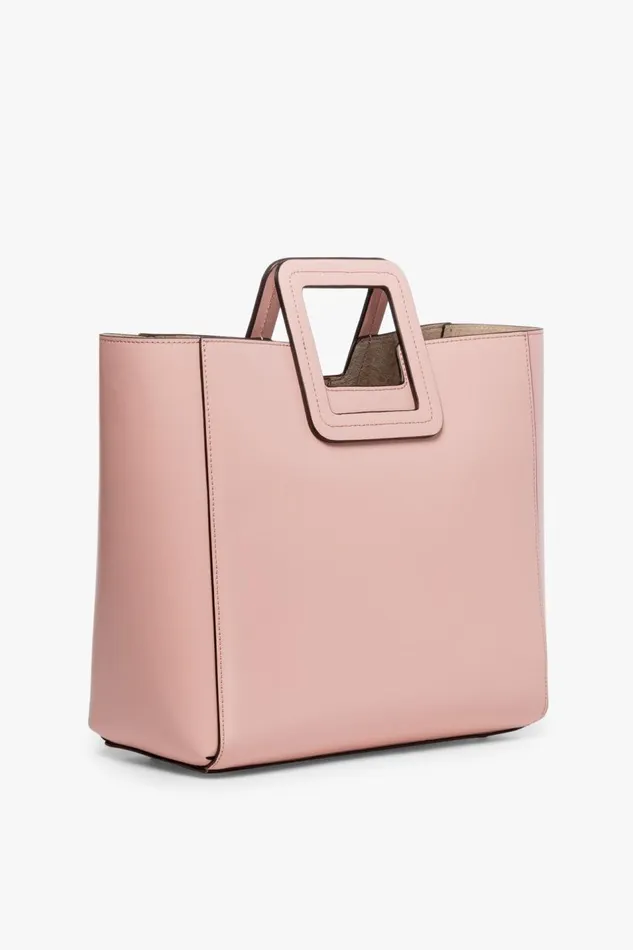 STAUD Totes Women STAUD SHIRLEY LEATHER BAG DARK BLUSH STAUD Totes Women STAUD SHIRLEY LEATHER BAG DARK BLUSH