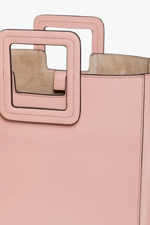 STAUD Totes Women STAUD SHIRLEY LEATHER BAG DARK BLUSH STAUD Totes Women STAUD SHIRLEY LEATHER BAG DARK BLUSH