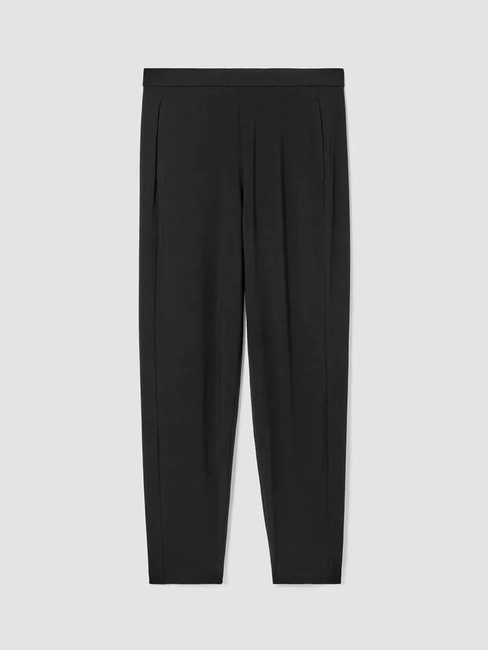Stretch Jersey Knit Slouchy Pant Black Women Eileen Fisher Pants Shorts and Jumpsuits