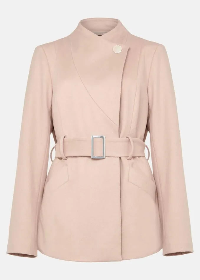 Susie Short Coat Nude Women Phase Eight Coats