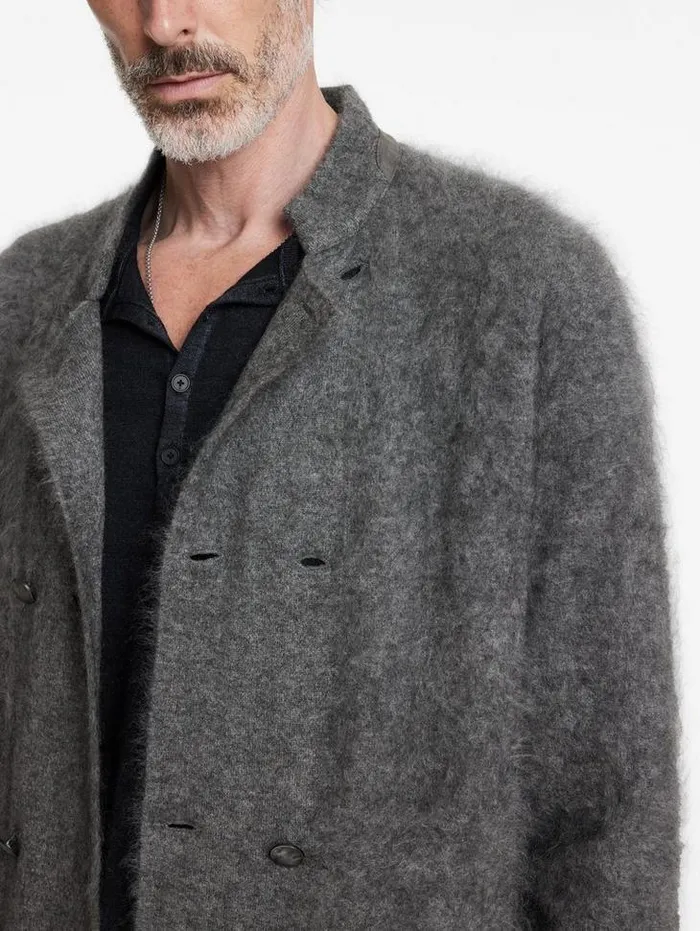 Sweaters Men John Varvatos ADRANO JACKET Black