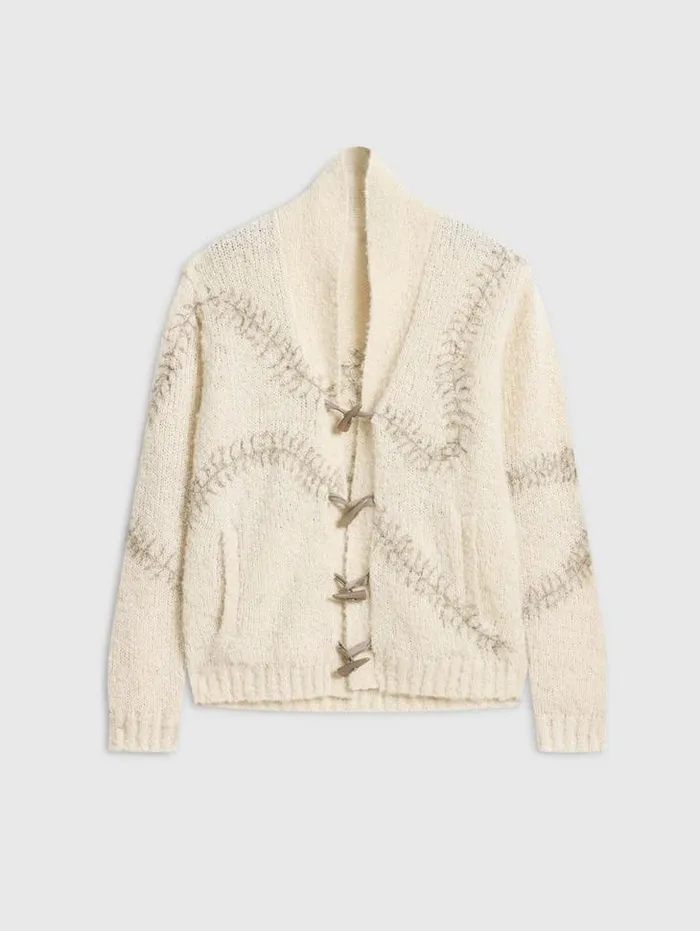 Sweaters Men John Varvatos OSWALD CARDIGAN Winter White