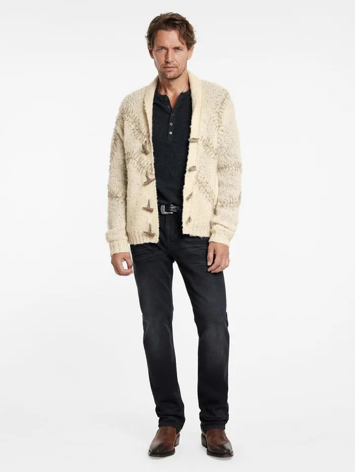 Sweaters Men John Varvatos OSWALD CARDIGAN Winter White