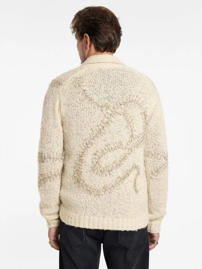 Sweaters Men John Varvatos OSWALD CARDIGAN Winter White