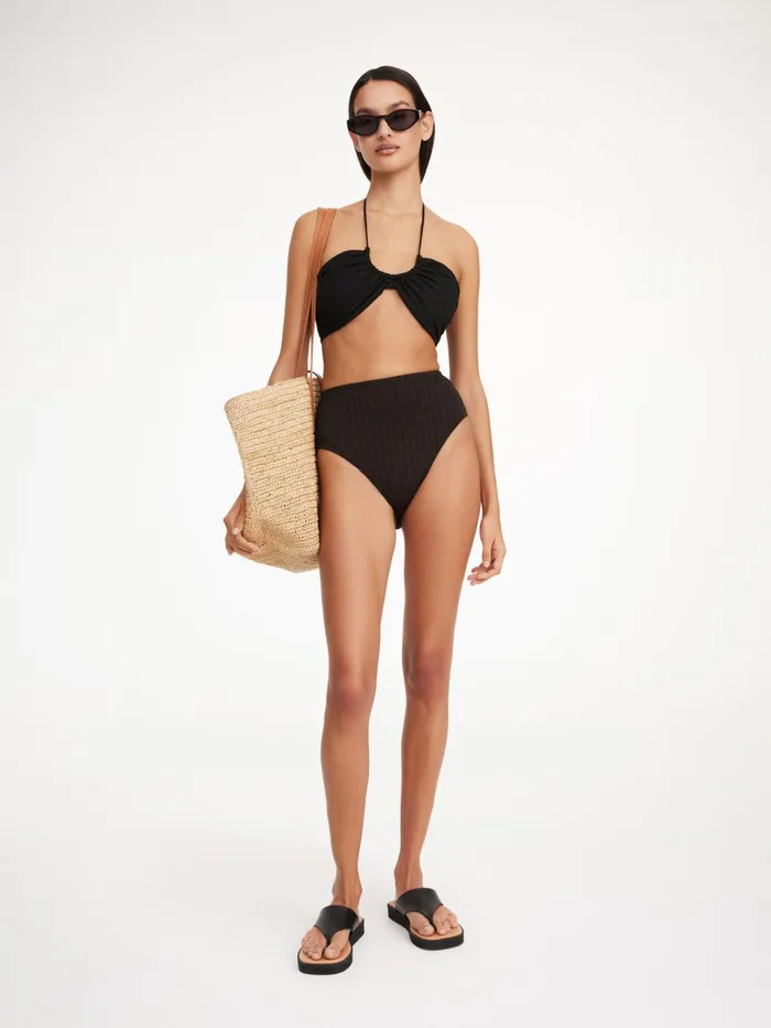 Swimwear Women By Malene Birger Seabay Bikini Bottoms Black