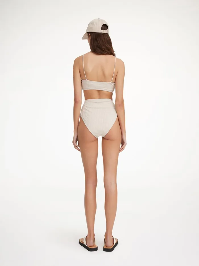 Swimwear Women By Malene Birger Seabay Bikini Bottoms Oyster Gray