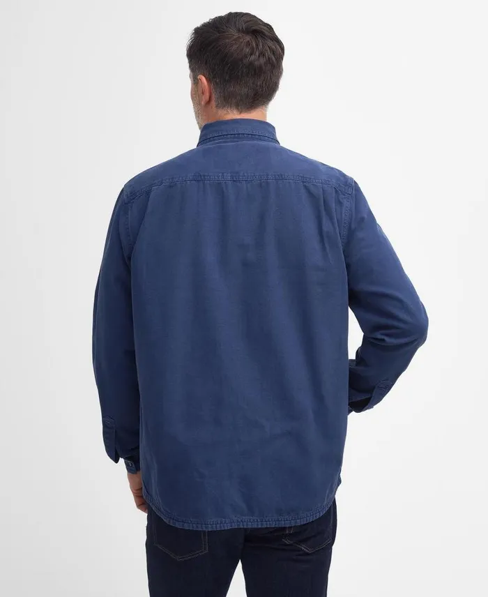 Swindale Overshirt Dark Sand Men Barbour Overshirts