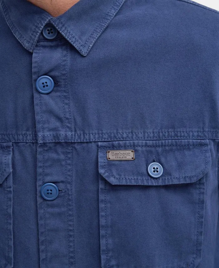 Swindale Overshirt Dark Sand Men Barbour Overshirts