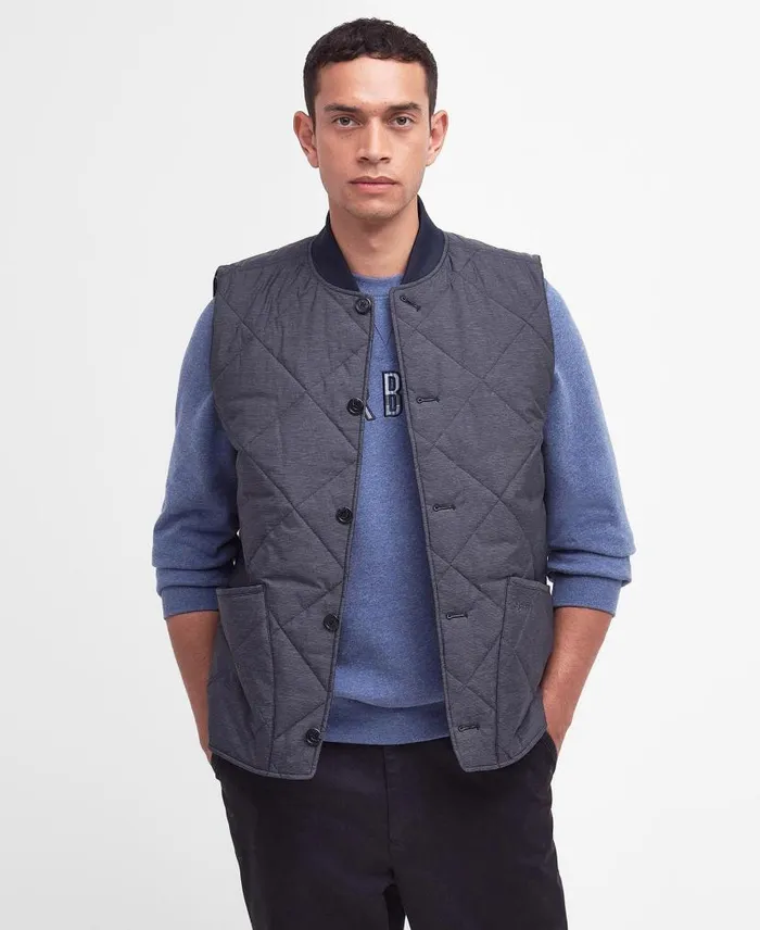 Tarn Liddesdale Gilet Sand Men Barbour Gilets and Liners