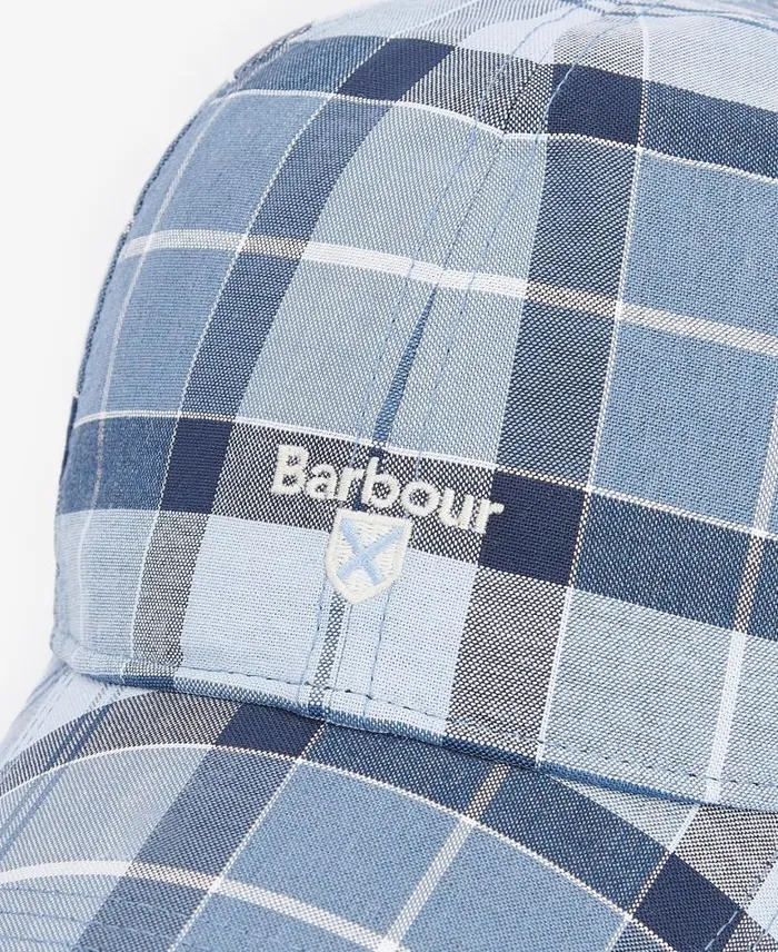 Tartan Sports Cap Berwick Blue Men Barbour Hats