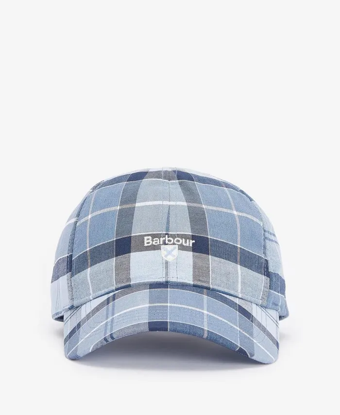 Tartan Sports Cap Berwick Blue Men Barbour Hats