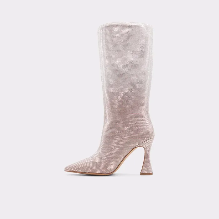 Taylah Light Pink Textile Mixed Material Women ALDO Boots