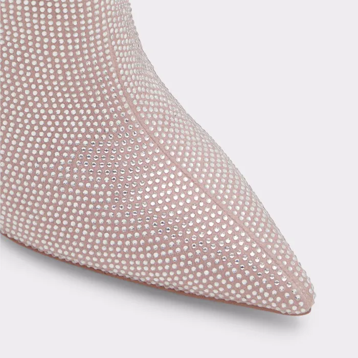 Taylah Light Pink Textile Mixed Material Women ALDO Boots