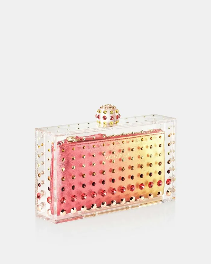 Tequila Clutch Orange Women Aquazzura Clutch Bags