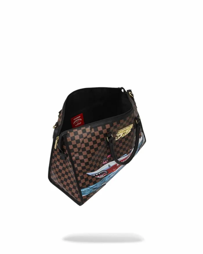 THE 305 SPEEDBOAT GETAWAY PYRAMID DUFFLE Bags SPRAYGROUND