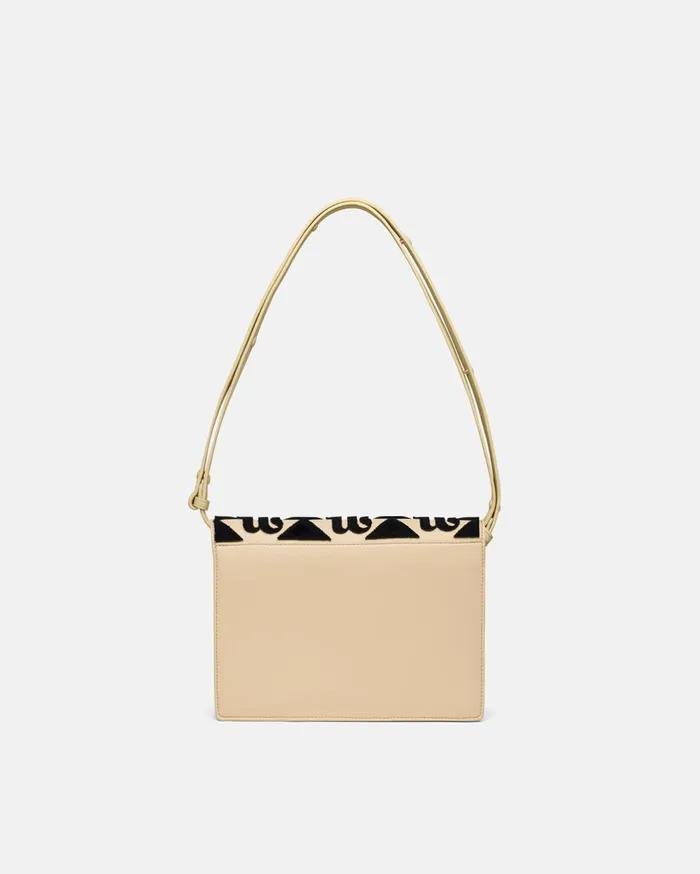 The Concertina Large Tufted AltNappa Shoulder Bag Diamond Check WomenMen Nanushka Bags