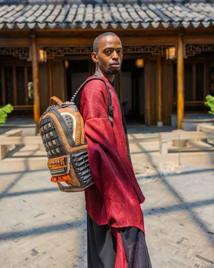THE MET JAPANESE SAMURAI ARMOR BACKPACK Bags SPRAYGROUND