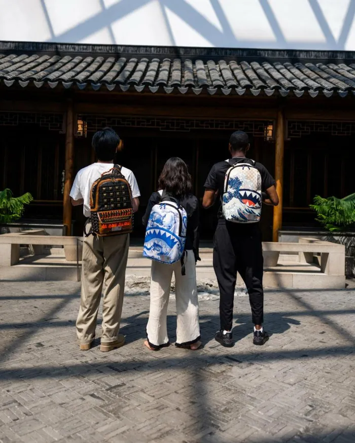 THE MET JAPANESE SAMURAI ARMOR BACKPACK Bags SPRAYGROUND