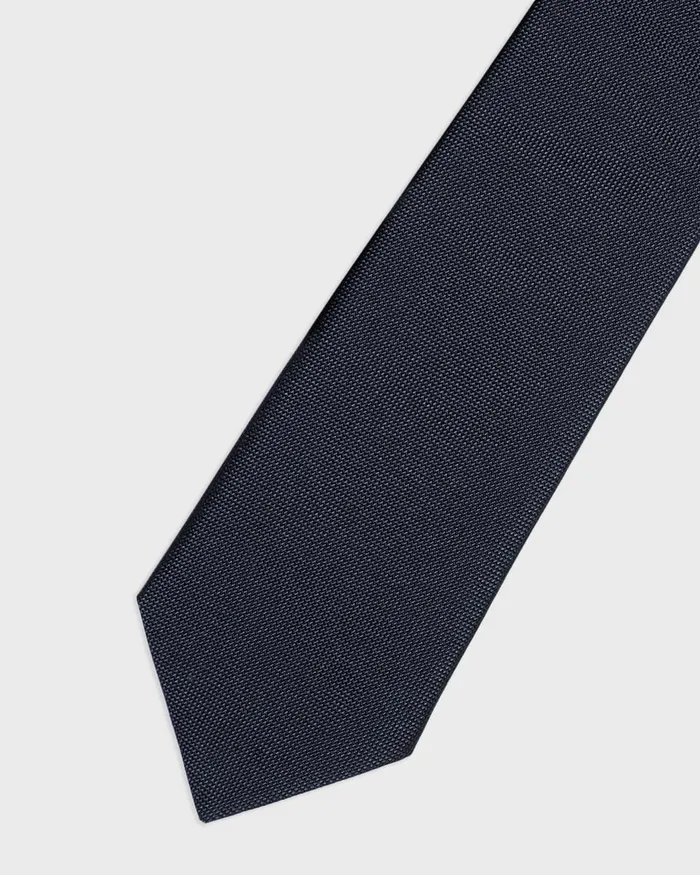 Theory Accessories Roadster Slim Tie In Silk Navy 8211 Men