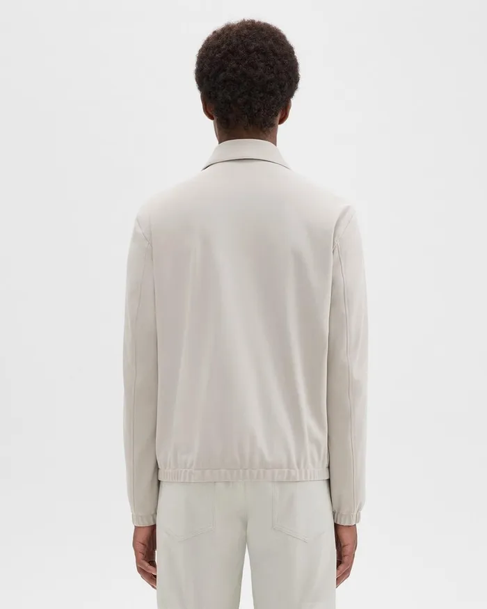 Theory Blazers Jackets Brody Jacket In Precision Ponte Putty 8211 Men