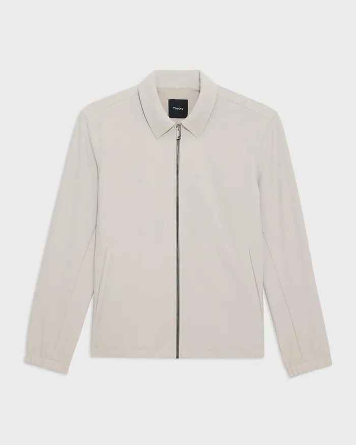 Theory Blazers Jackets Brody Jacket In Precision Ponte Putty 8211 Men